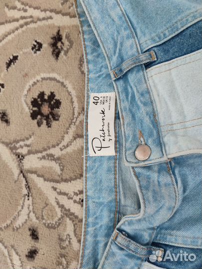 Юбки stradivarius, reserved, джинсовый сарафан