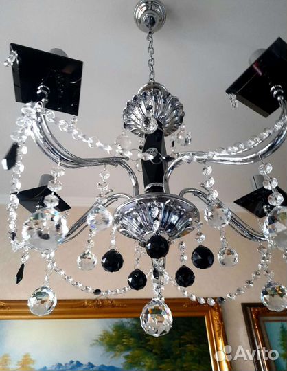 Люстра хрустальнаяMW Light Версаче 0077/5