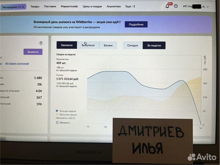 Продвижение карточки товара на Wildberries в топ