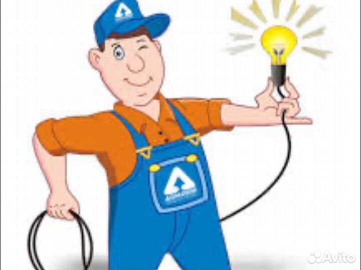 Услуги электрика установка люстры