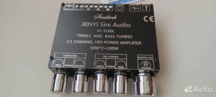 Усилитель звука с bluetooth 200 ватт