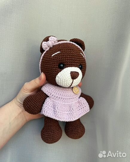 Мишка ручной работы