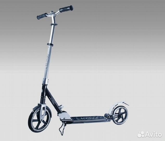 Самокат Mersedes с большими колёсами
