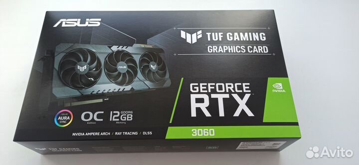 Asus TUF Gaming GeForce RTX 3060 OC Edition (LHR)