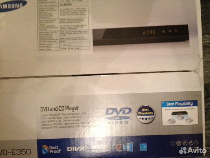 Samsung DVD- E350. Новый