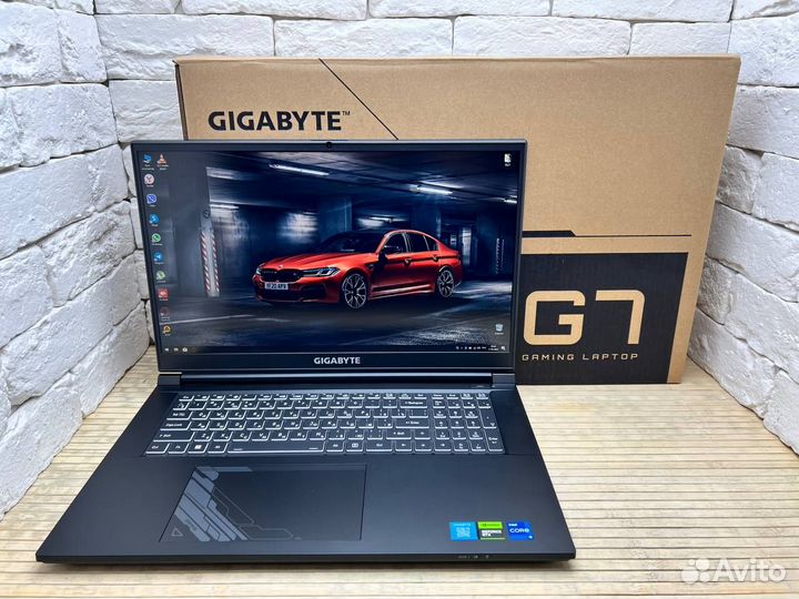 Новый Игровой ноутбук Gigabyte G7 KF