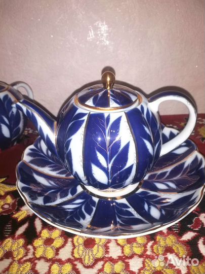 Чайный сервиз Зимний вечер