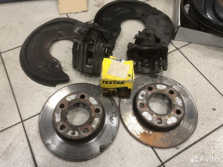 Задние тормоза ауди А4Б6