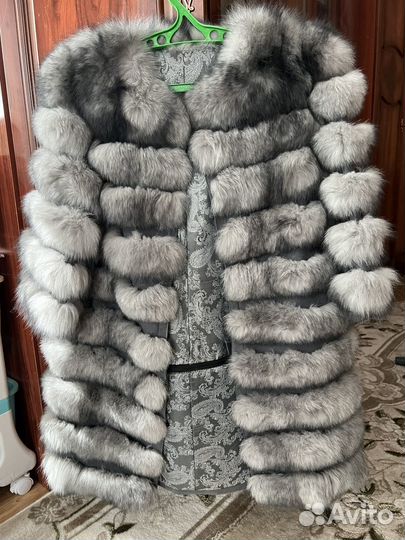 Шуба из песца