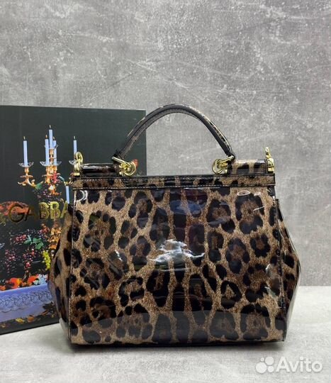 Сумка Dolce Gabbana Leopard