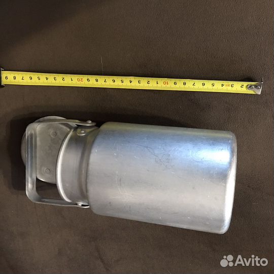 Бидон алюминиевый СССР объем 1 литр