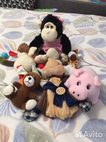Мягкие игрушки пакетом
