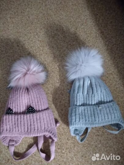 Шапка детская зимняя для девочки