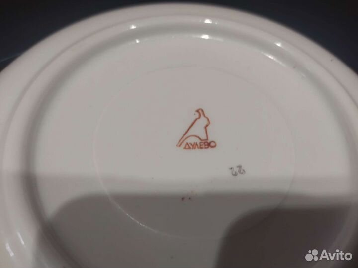 Блюдце от больших чайных пар Дулево