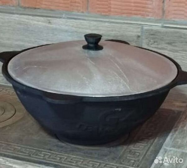 Казан чугунный наманган