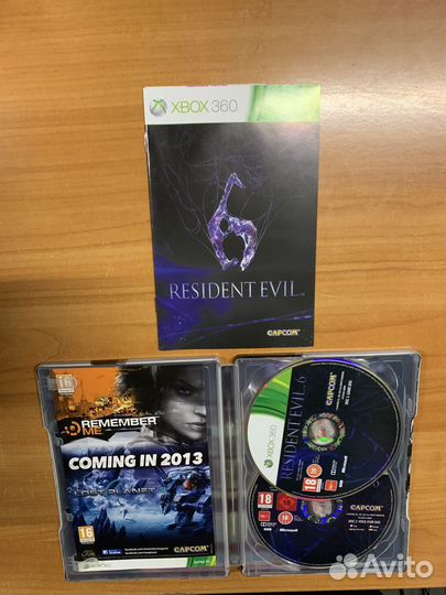 Xbox 360 Resident Evil 6 Steelbook