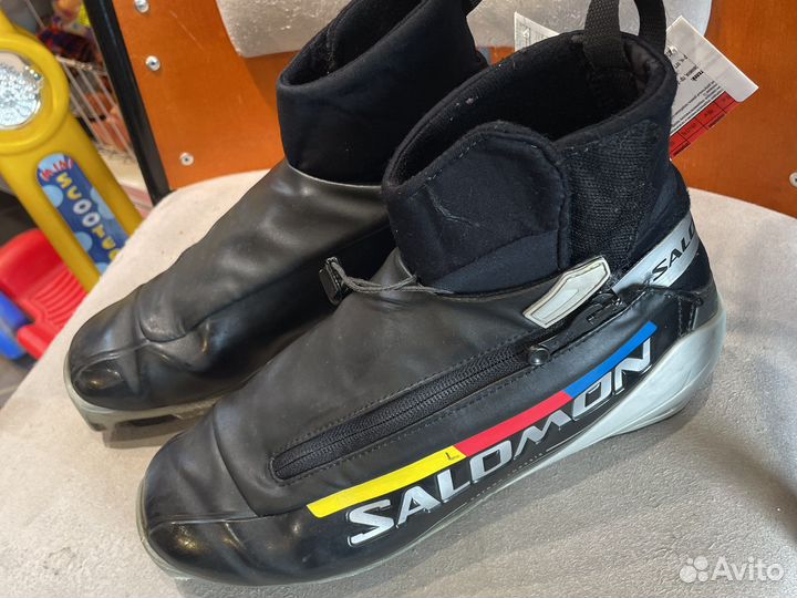 Лыжные ботинки саломон