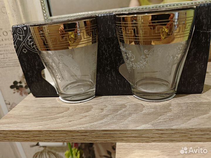 Набор кружек /бокалов/Гусь-Хрусталь