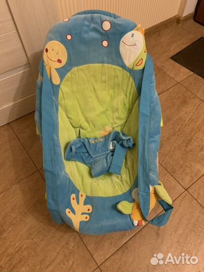 Детское кресло шезлонг для малыша