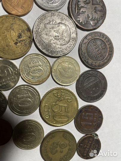 Монеты разные коллекция 35 лет