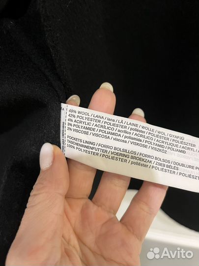 Пальто mango шерсть