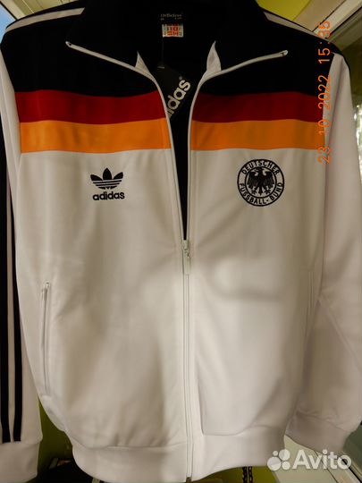 Мужской спортивный костюм Адидас Белая германия 80