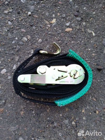 Стяжки для груза автомобильные 1.5 тонны 3 метра