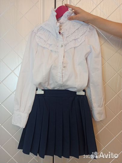 Пиджак жакет школьный