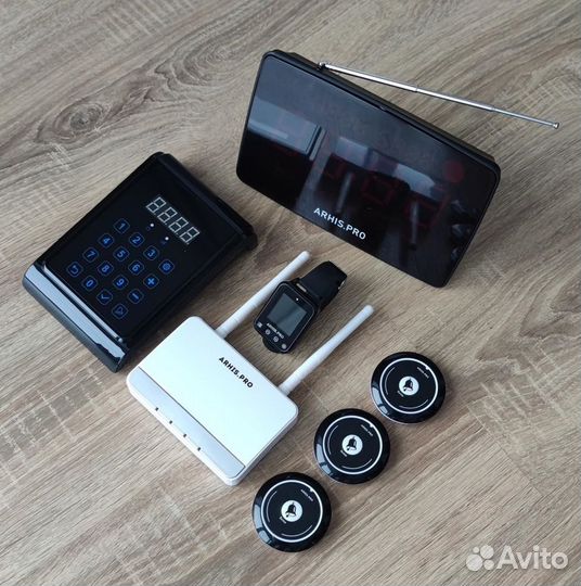 Кнопка вызова персонала, мастера / часы, пульт, та