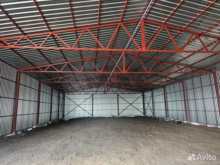 Строительство ангаров, складов, навесов, магазинов