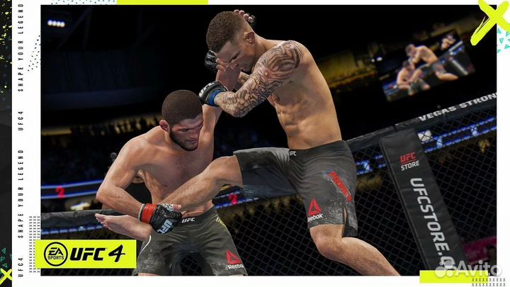 Диск для ps4 UFC4