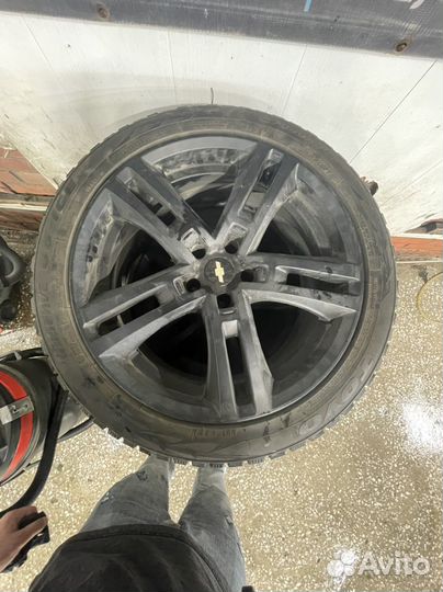 Колеса 5x120 зимние разноширокие