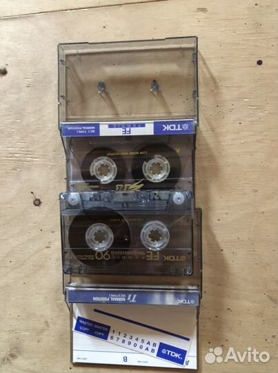 Аудиокассета новая чистая