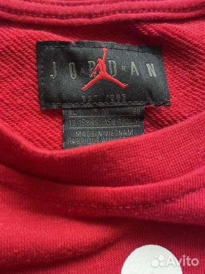 Свитшот jordan
