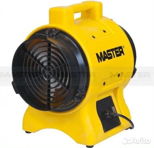 Вентилятор master BL4800 канальный, пластиковый ко
