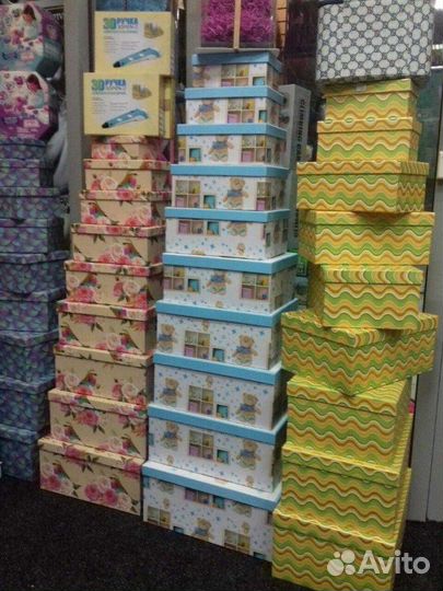 Коробочки подарочные