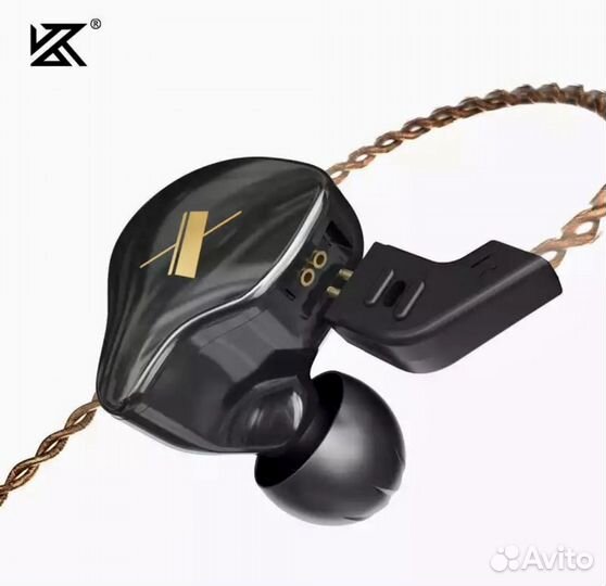 Наушники проводные.KZ EDX. Разьем 3,5 мм