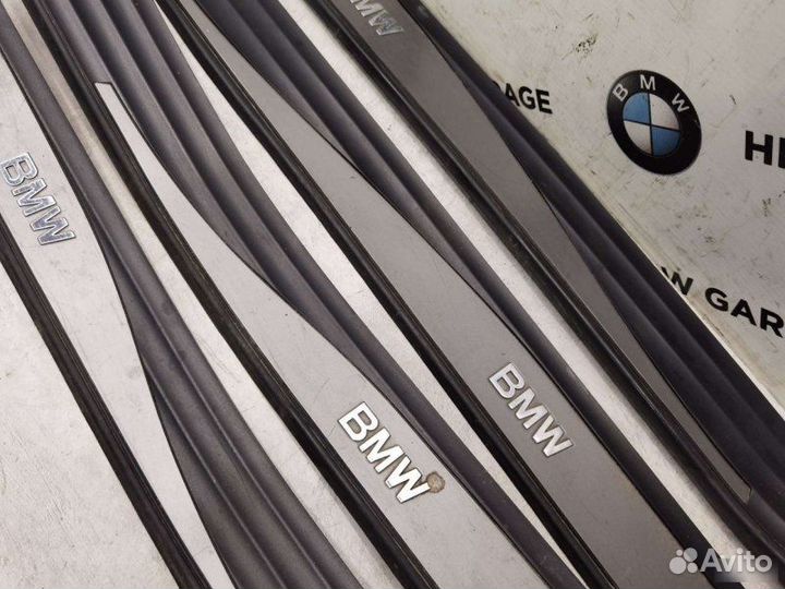 Накладки порогов внутренние Bmw 5-Series E60