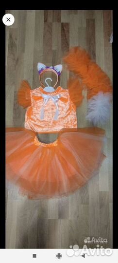 Костюм лисички для девочки