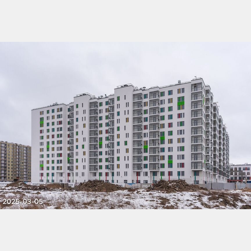 1-к. квартира, 35,2 м², 8/12 эт.