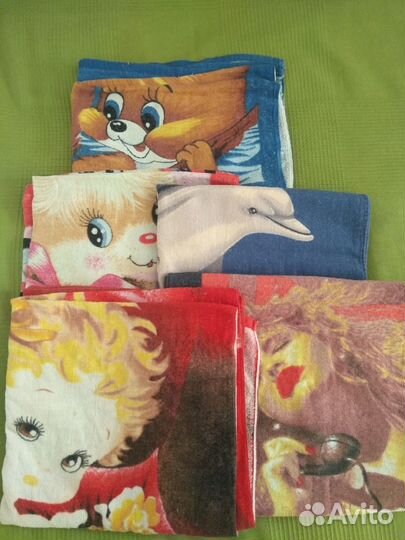 Полотенца банные махровые б/у