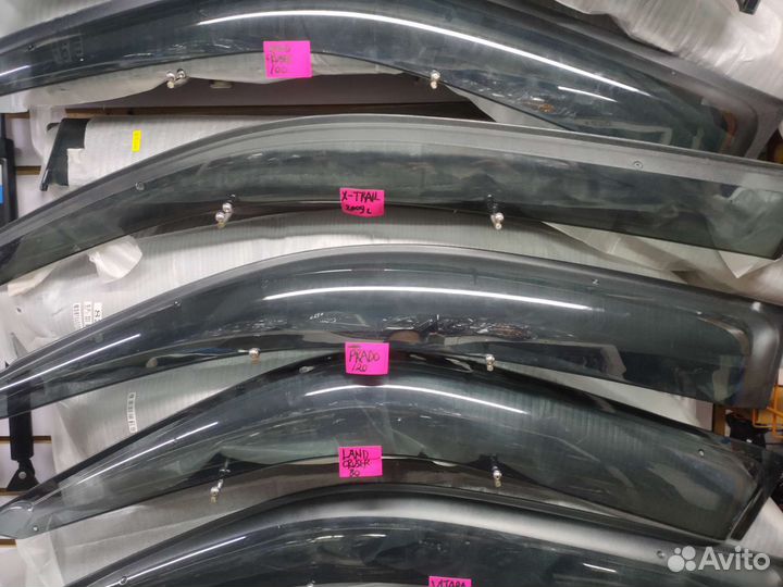 Ветровики land cruiser100