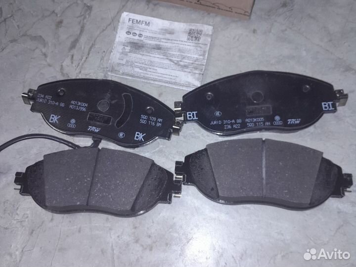 Тормозные колодки A3 (13) /VW (13) /Seat Leon (13