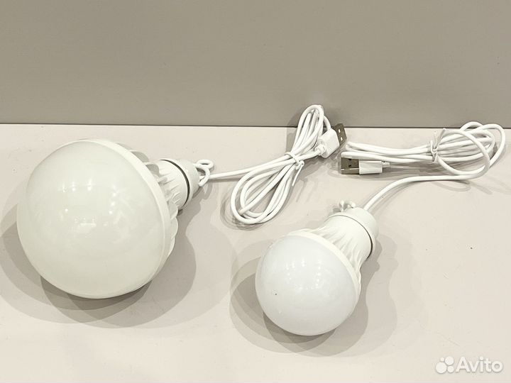 Светодиодный USB кемпинговый фонарь лампа 5вт 12вт