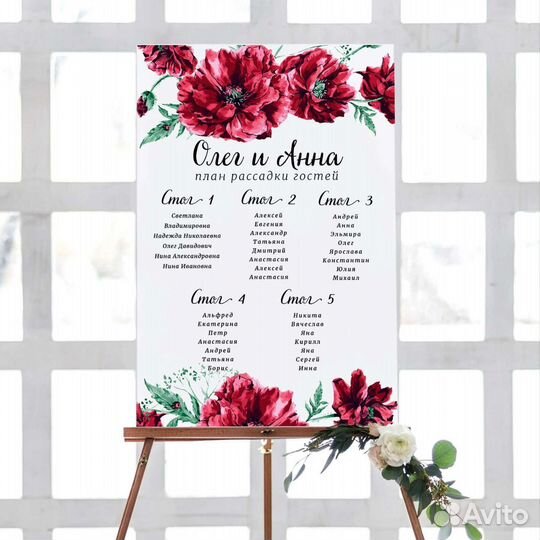 Рассадка гостей