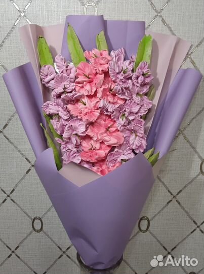 Цветы и букеты из зефира