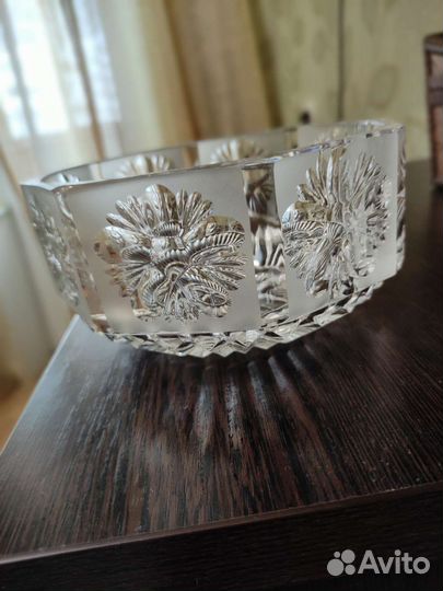 Ваза хрустальная СССР