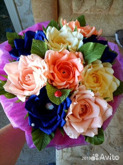 Букеты из конфет на заказ