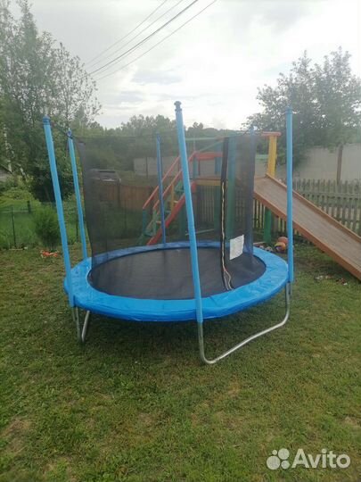 Батут с сеткой