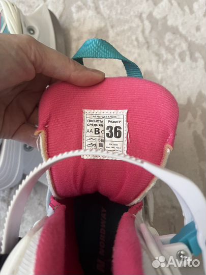 Коньки на девочку Nordway 36